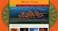 Desktop Screenshot of conceptvoyages.net